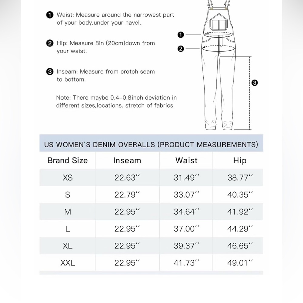 Imply Bela overalls XXL fits like 16w - Picture 5 of 5